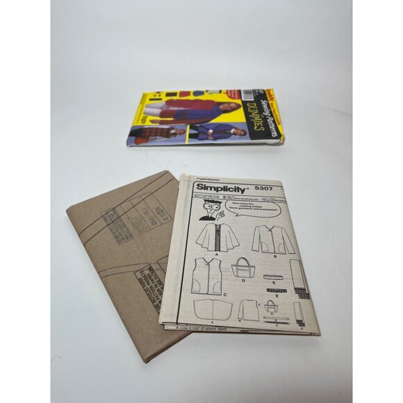 Vintage Sewing Patterns for Dummies Simplicity 5307 Beginners Sewing Pattern - Picture 3 of 3
